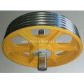 Elevator Suspension Pulley Cast Iron Pulley